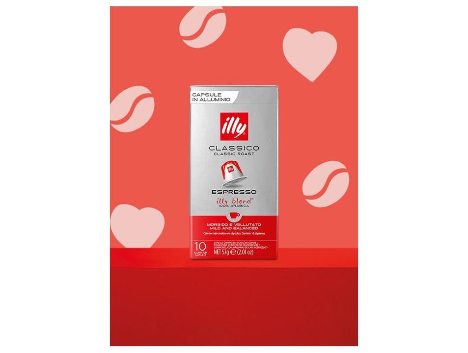 Cápsula de Café Clássico Illy 100% Arábica Caixa com 10 Cápsulas - 3