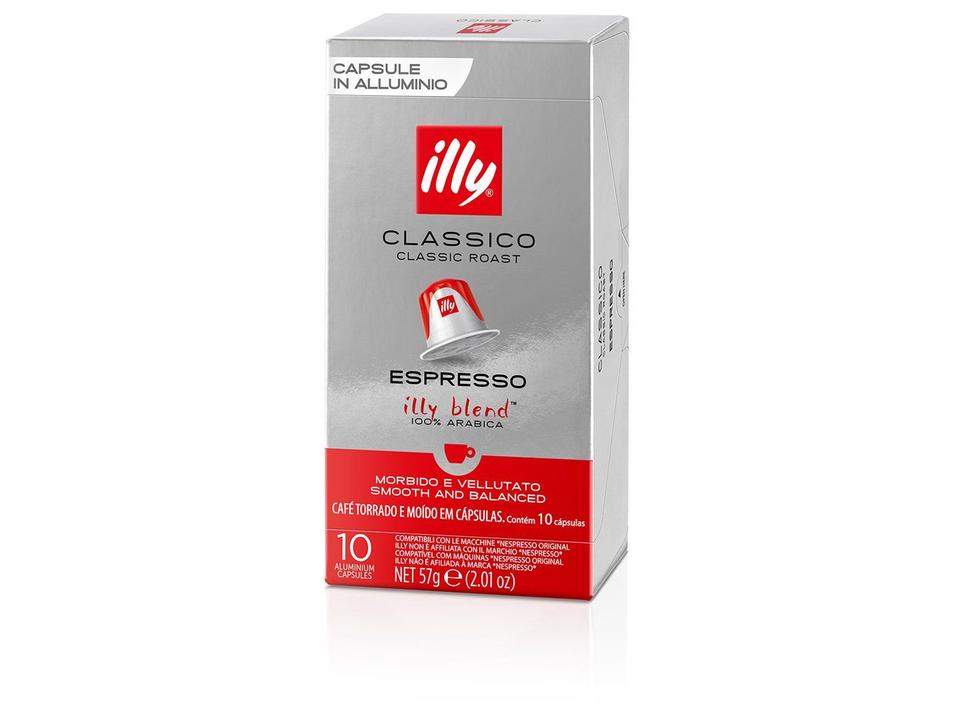 Cápsula de Café Clássico Illy 100% Arábica Caixa com 10 Cápsulas - 5