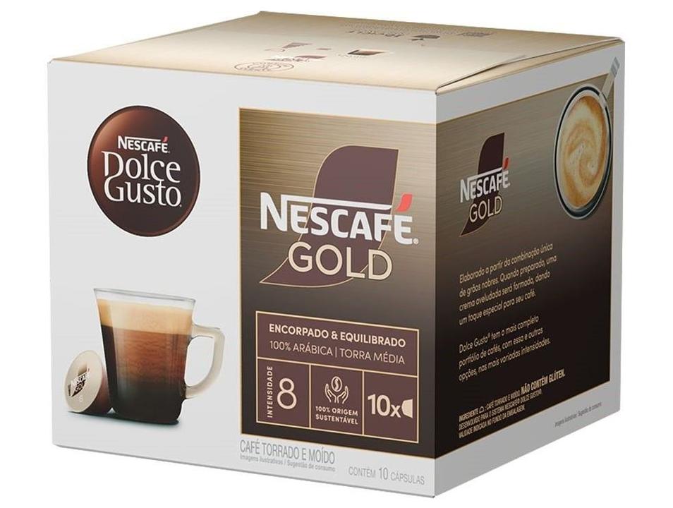 Cápsula de Café Clássico Nestlé Espresso Árabica Nescafé Gold Gusto 10 Cápsulas - 3