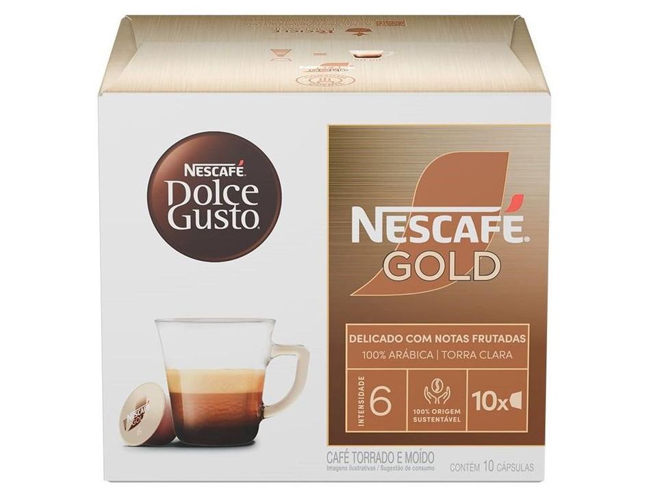 Cápsula de Café Clássico Nestlé Espresso Nescafé Gold Gusto 10 Cápsulas - 4