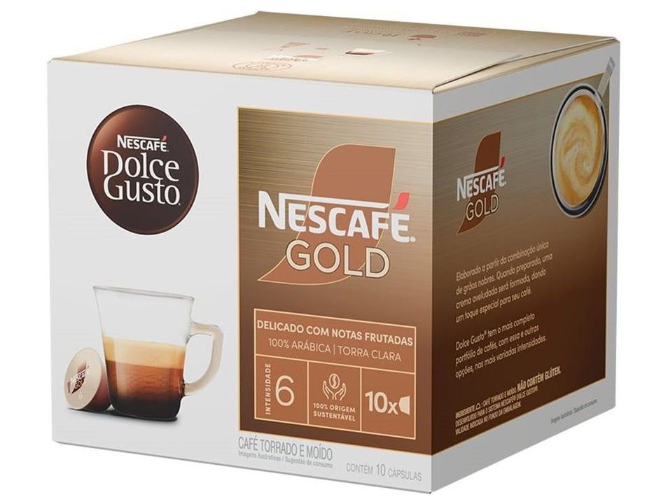 Cápsula de Café Clássico Nestlé Espresso Nescafé Gold Gusto 10 Cápsulas - 3
