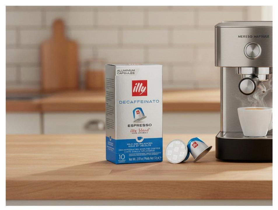 Cápsula de Café Descafeinado Illy 100% Arábica Caixa com 10 Cápsulas - 2