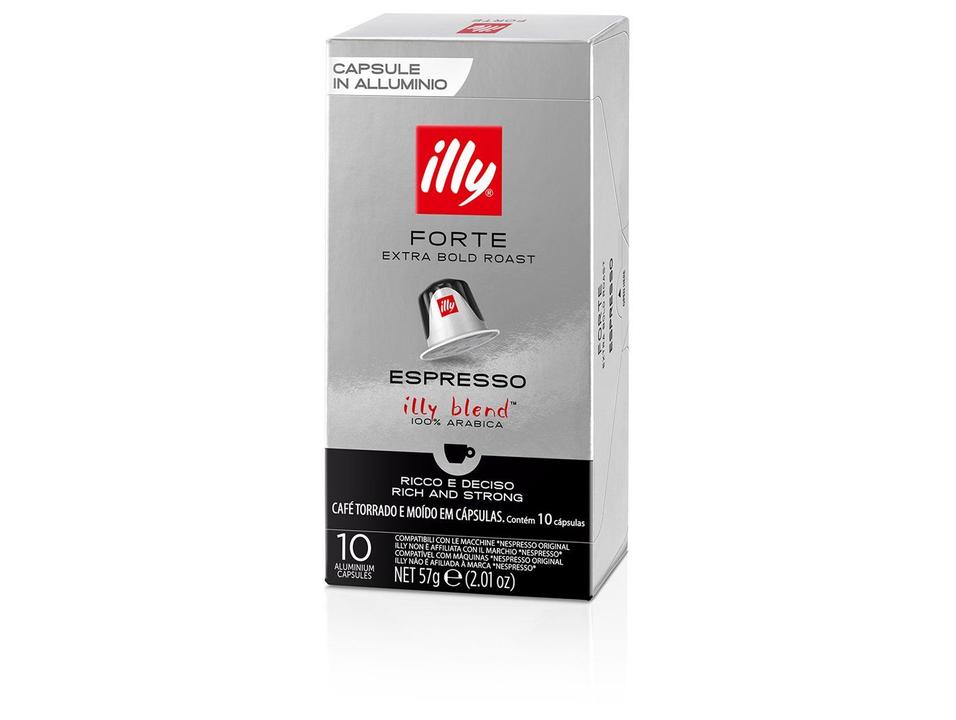 Cápsula de Café Forte Illy 100% Arábica Caixa com 10 Cápsulas - 3