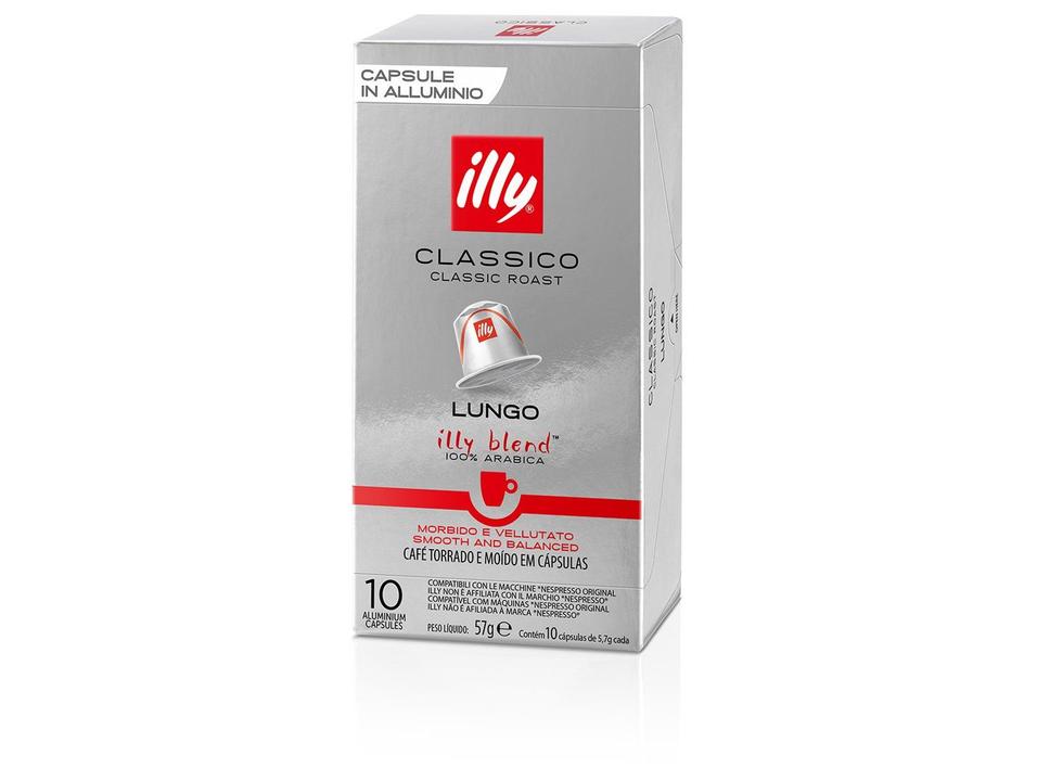 Cápsula de Café Illy Lungo 100% Arábica Clássico Longo Caixa com 10 Cápsulas - 3