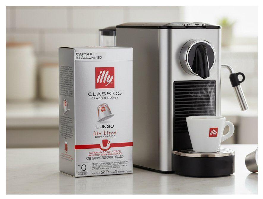 Cápsula de Café Illy Lungo 100% Arábica Clássico Longo Caixa com 10 Cápsulas - 2