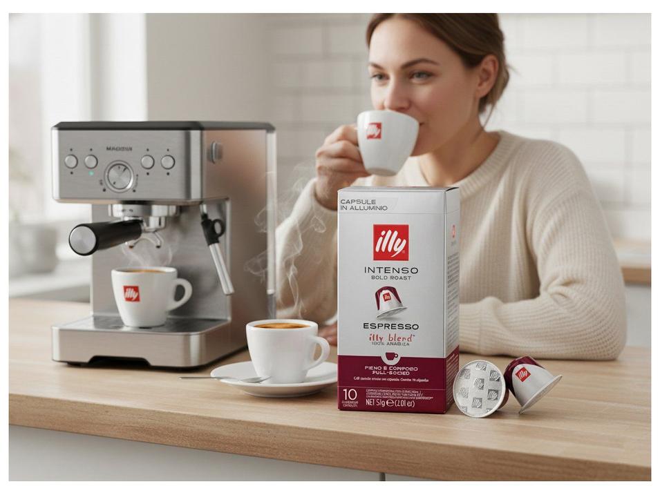 Cápsula de Café Intenso Illy 100% Arábica Caixa com 10 Cápsulas - 1