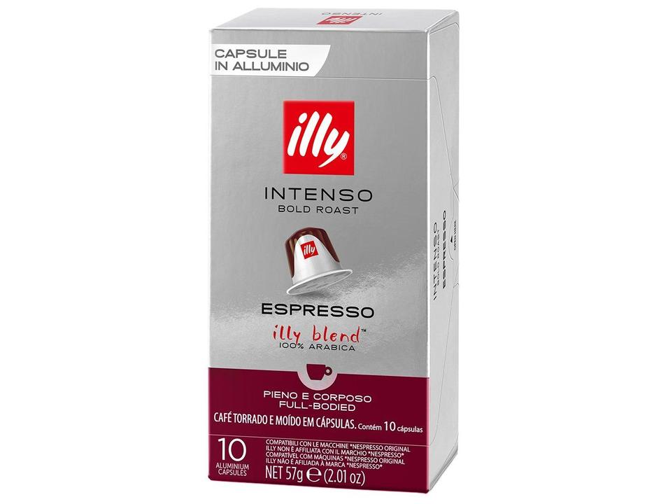 Cápsula de Café Intenso Illy 100% Arábica Caixa com 10 Cápsulas - 3