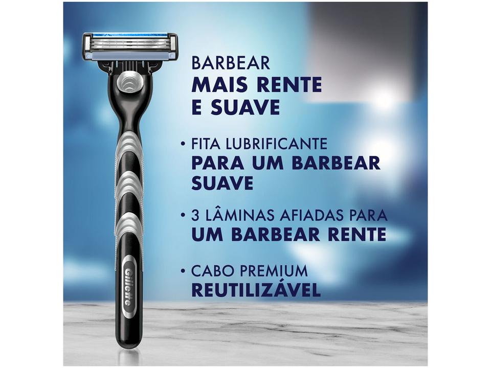 Carga para Aparelho de Barbear Gillette Mach3 12 Unidades - 5