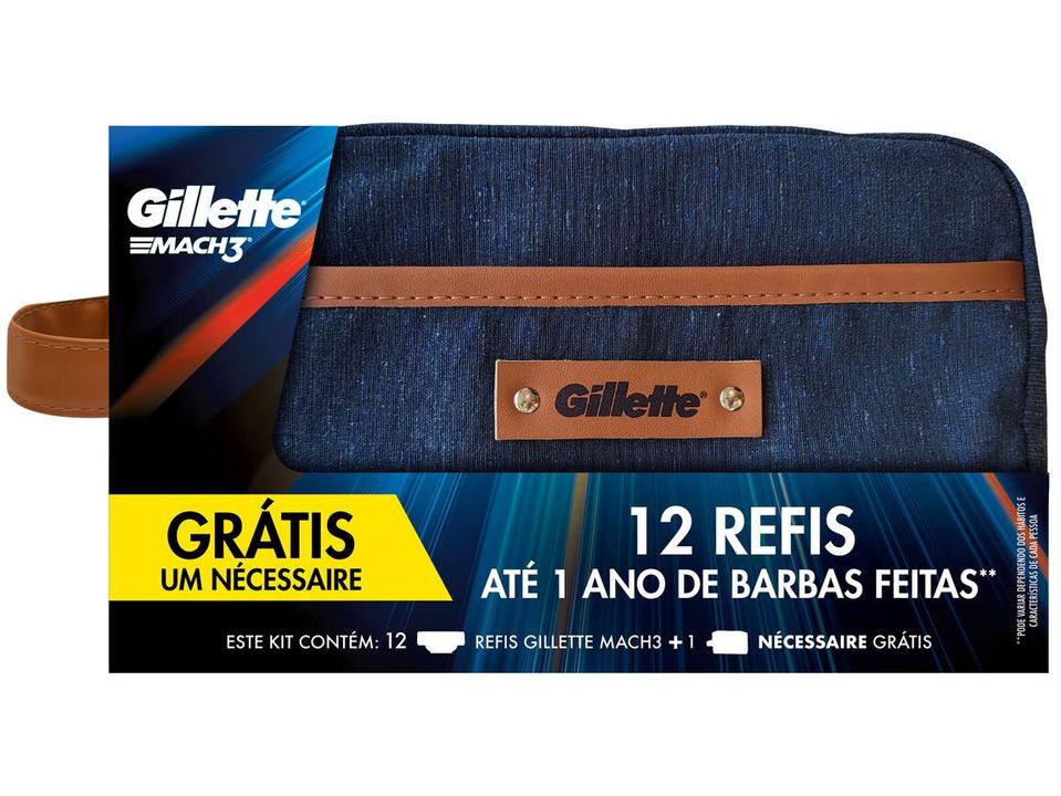 Carga para Aparelho de Barbear Gillette Mach3 12 Unidades - 2