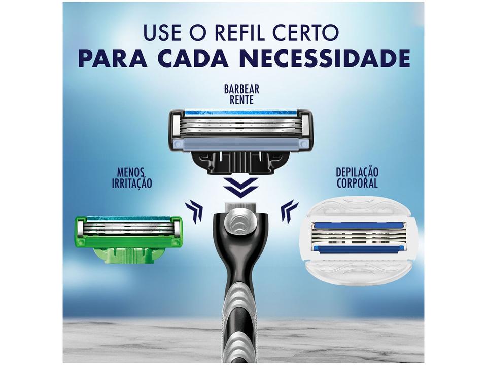 Carga para Aparelho de Barbear Gillette Mach3 - 5