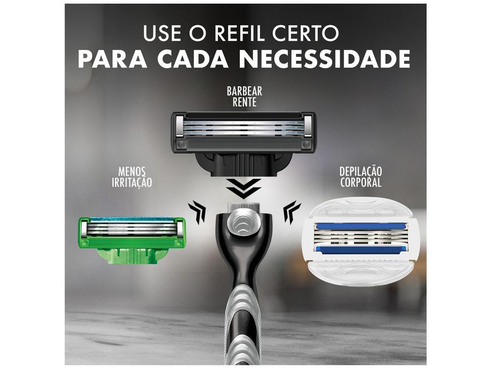 Carga para Aparelho de Barbear Gillette Mach3 Carbono 8 Unidades - 5
