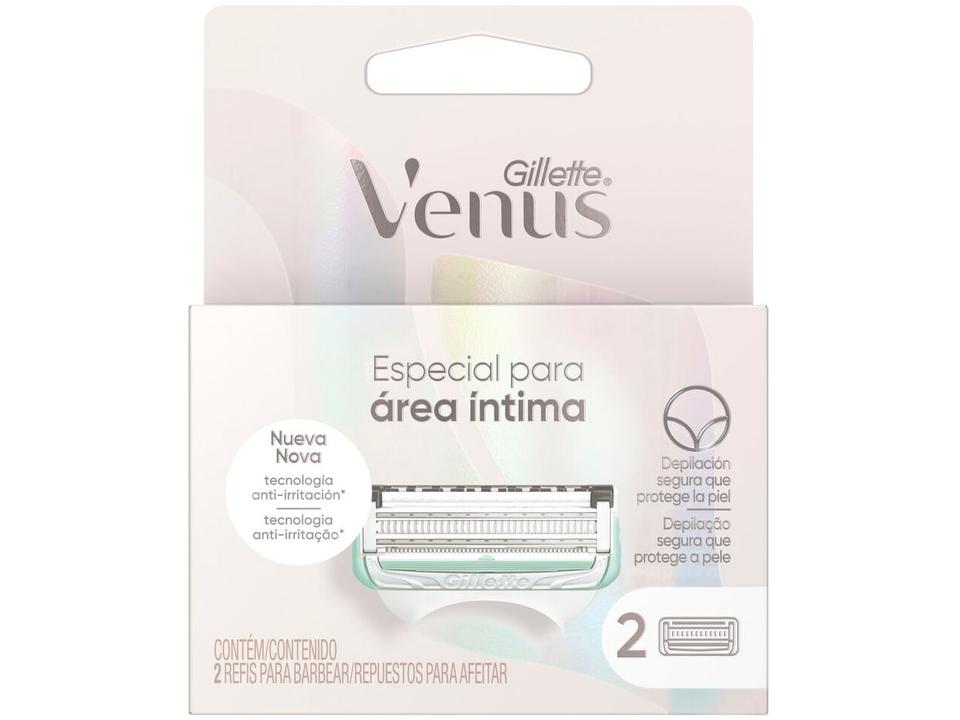 Carga para Aparelho de Depilação Feminino - Gillette Venus Íntima 2 Unidades - 2