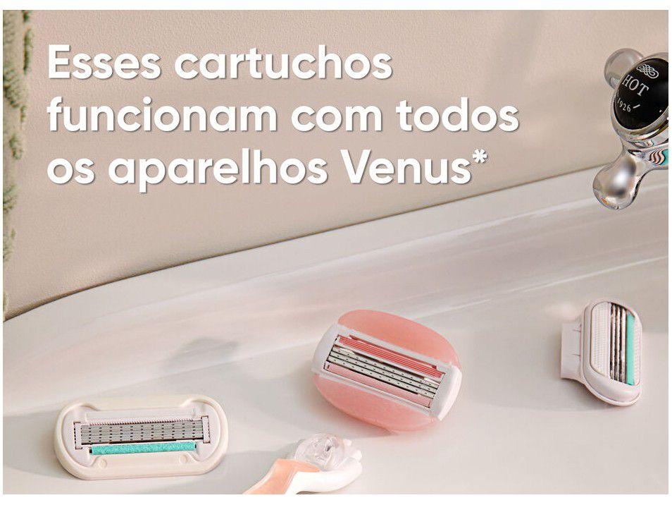 Carga para Aparelho de Depilação Feminino - Gillette Vênus Spa Skin Comfort 4 Unidades - 4