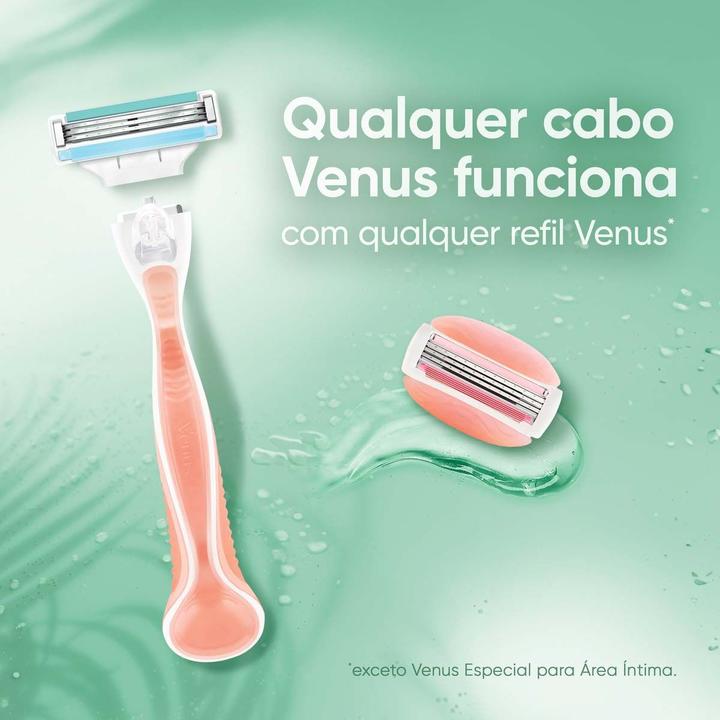 Carga para Aparelho de Depilação Gillette Venus Pele Sensível 8 Unidades - 4