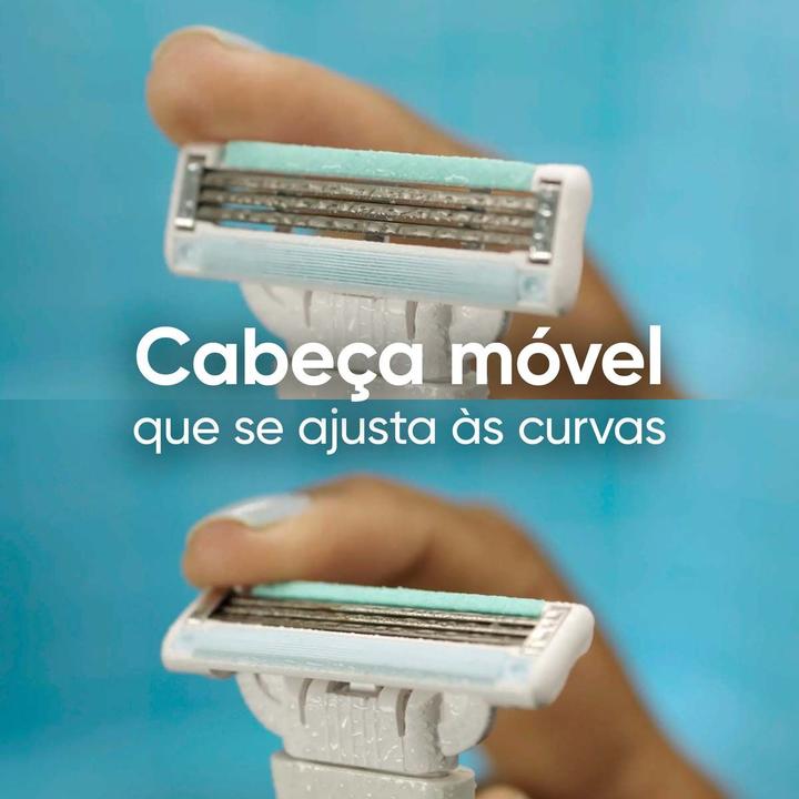 Carga para Aparelho de Depilação Gillette Venus Pele Sensível 8 Unidades - 5