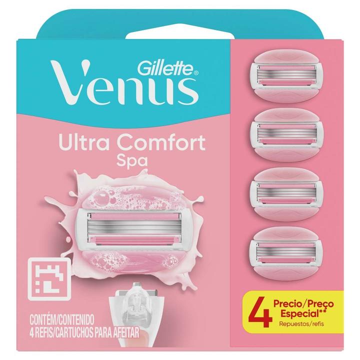 Carga para Aparelho de Depilação Gillette Venus Ultra Comfort Spa 4 Unidades - 7