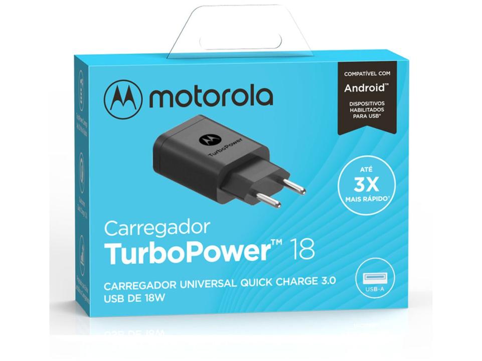 Carregador de Parede Motorola Turbo Power - 1