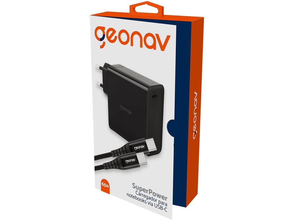 Carregador para Notebook Geonav USB-C 65W - 4