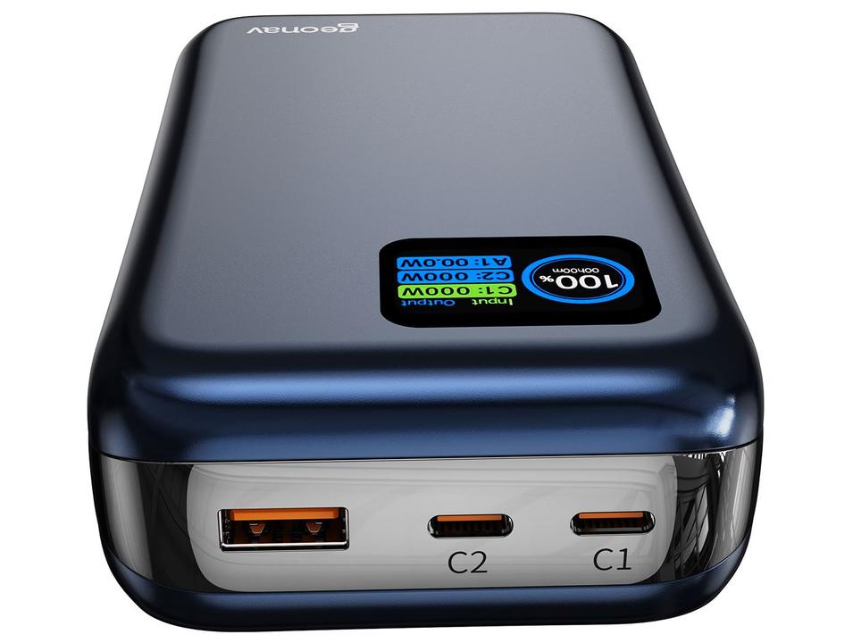 Carregador Portátil Geonav PB20K65WBL 20000 mAh - 8