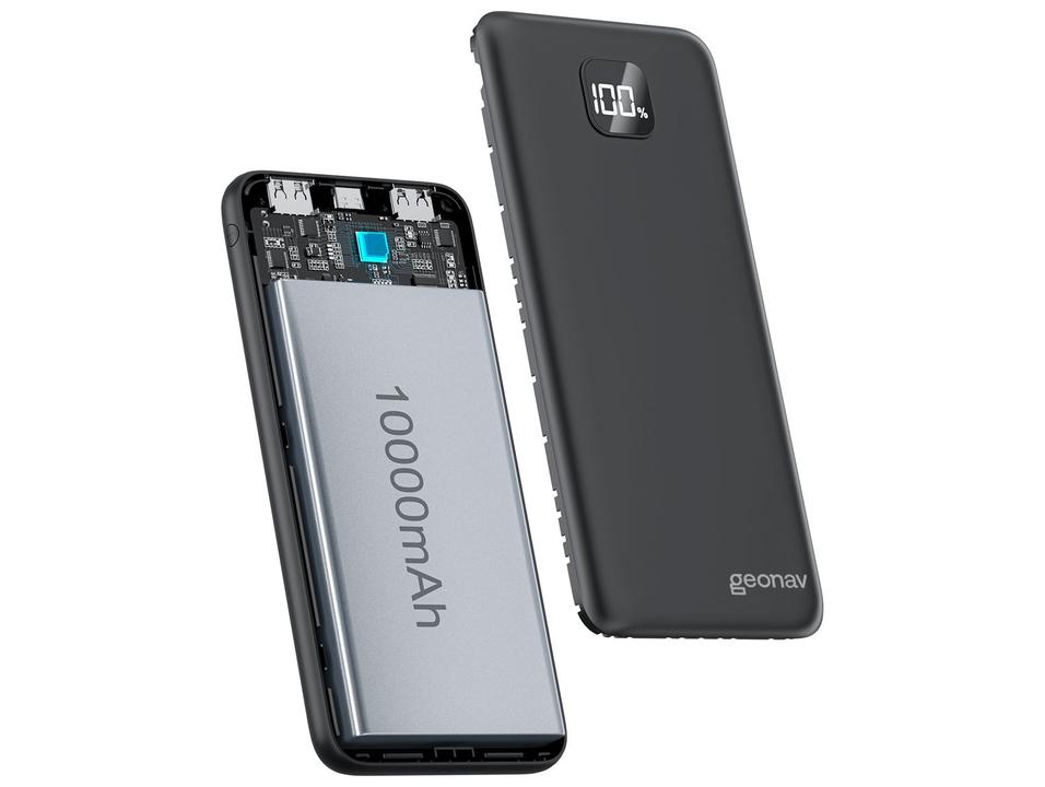 Carregador Portátil/Power Bank 10.000mAh Geonav Energia Turbo Slim Charge - 5