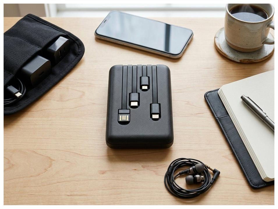 Carregador Portátil/Power Bank 1Hora GAR148-28-1 por Indução 10.000mAh - 2
