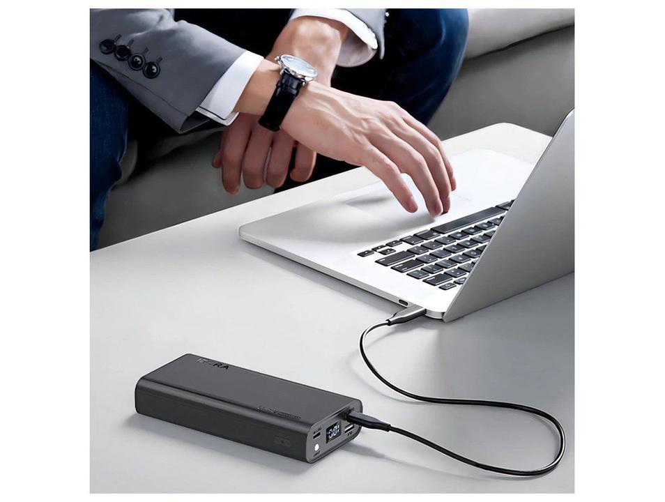Carregador Portátil/Power Bank 1Hora GAR158-28-1 por Indução 20.000mAh - 2