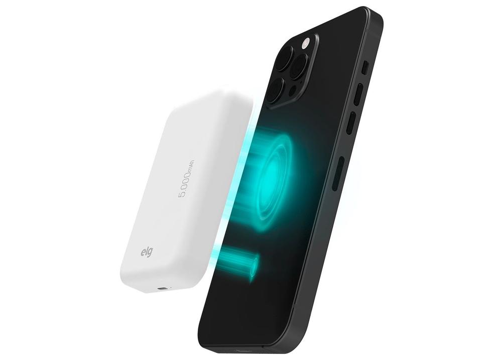 Carregador Portátil/Power Bank ELG PBW5 5.000mAh - 1