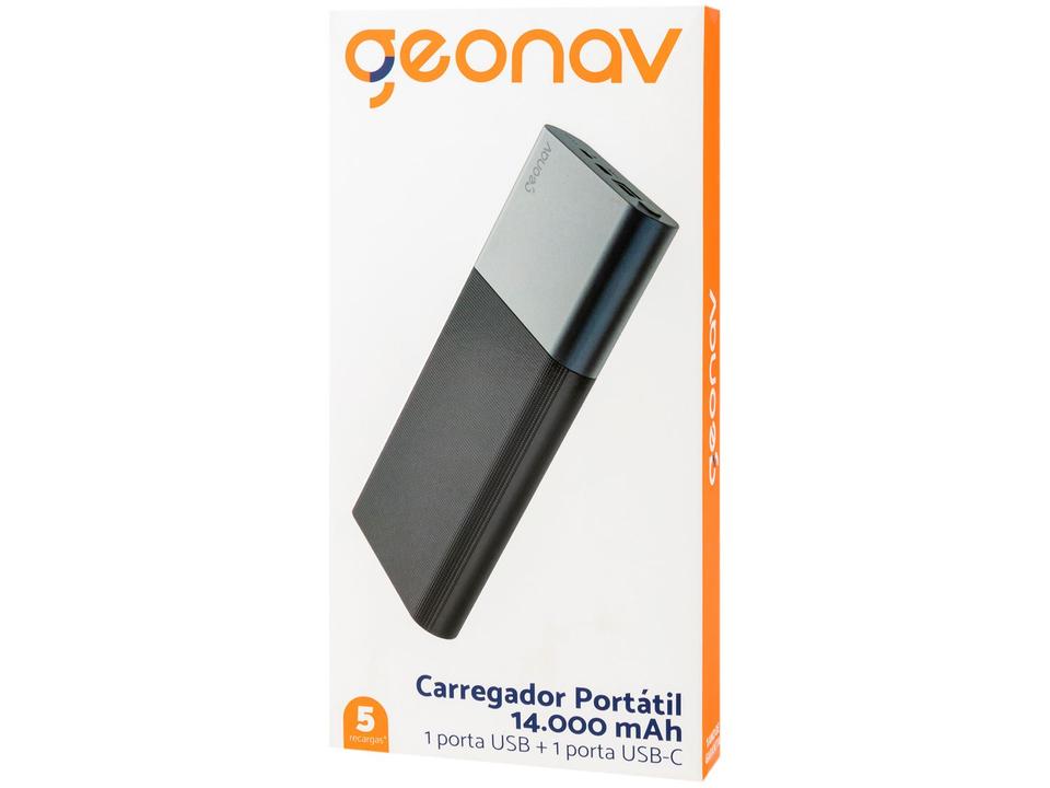 Carregador Portátil/Power Bank Geonav 14000mAh - 8