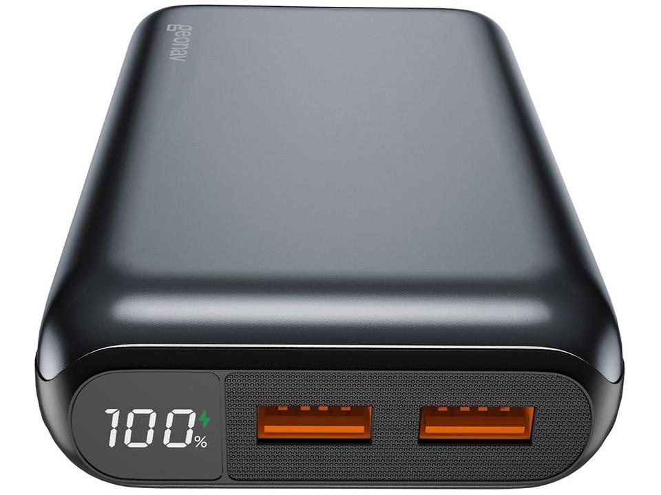 Carregador Portátil/Power Bank Geonav 20.000 mAh com 1 Cabo USB-C PB20K20WSG - 4