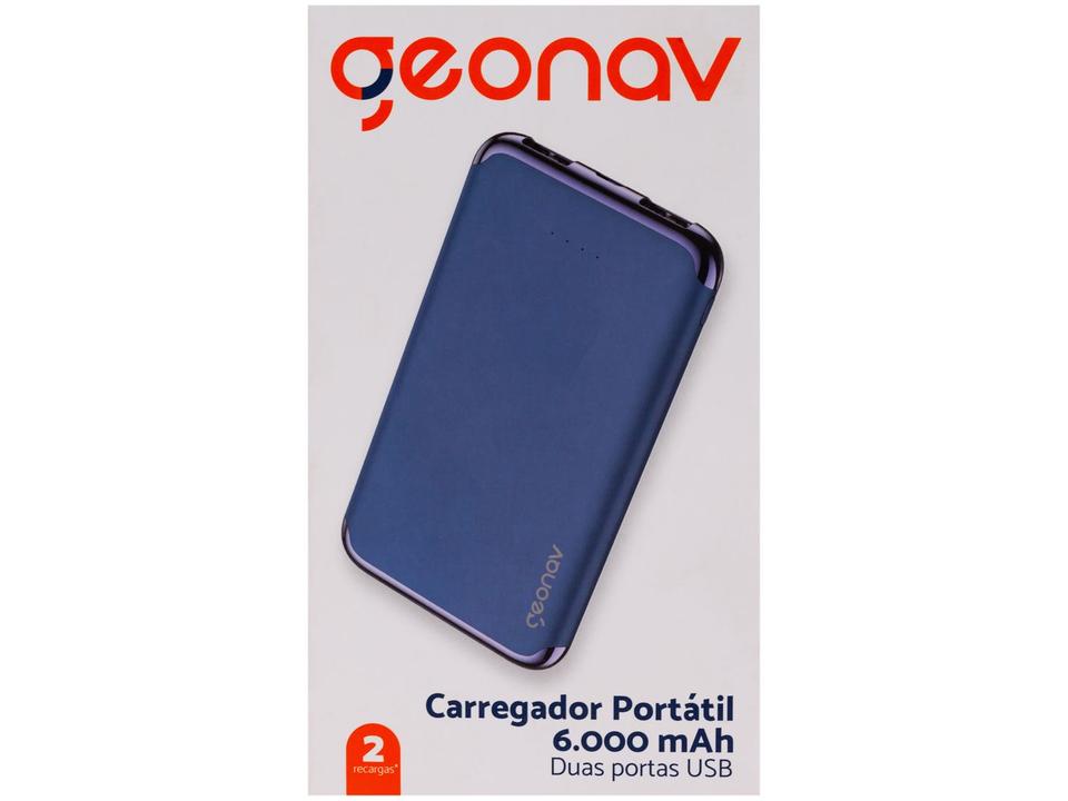 Carregador Portátil/Power Bank Geonav 6000mAh - 7
