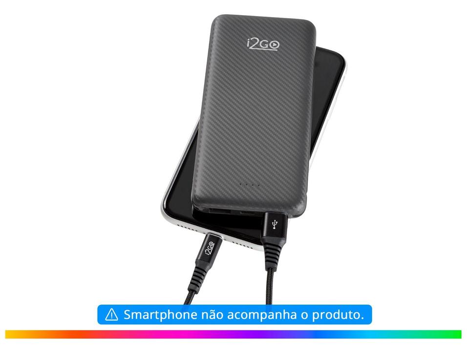 Carregador Portátil/Power Bank i2GO I2GBAT013 10.000mAh - 9