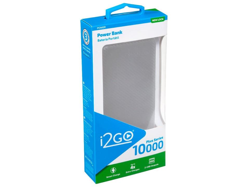 Carregador Portátil/Power Bank i2GO I2GBAT013 10.000mAh - 14
