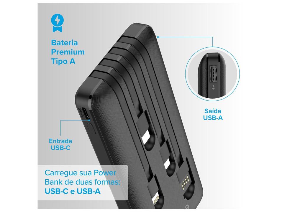 Carregador Portátil/Power Bank i2GO I2GBAT014 10.000mAh - 2