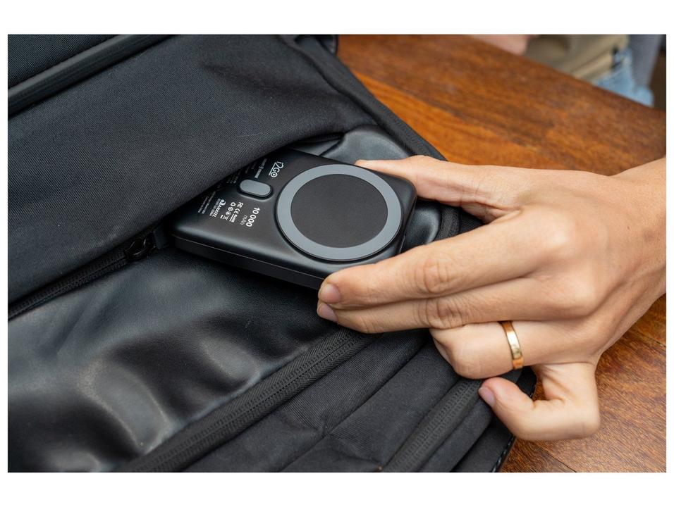 Carregador Portátil/Power Bank i2GO PROBAT027 por Indução 10.000mAh - 2