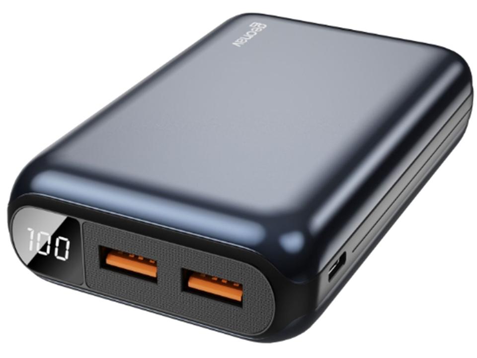 Carregador Portátil/Power Bank Portátil 20.000mAh Geonav PB20K20WBL - 1