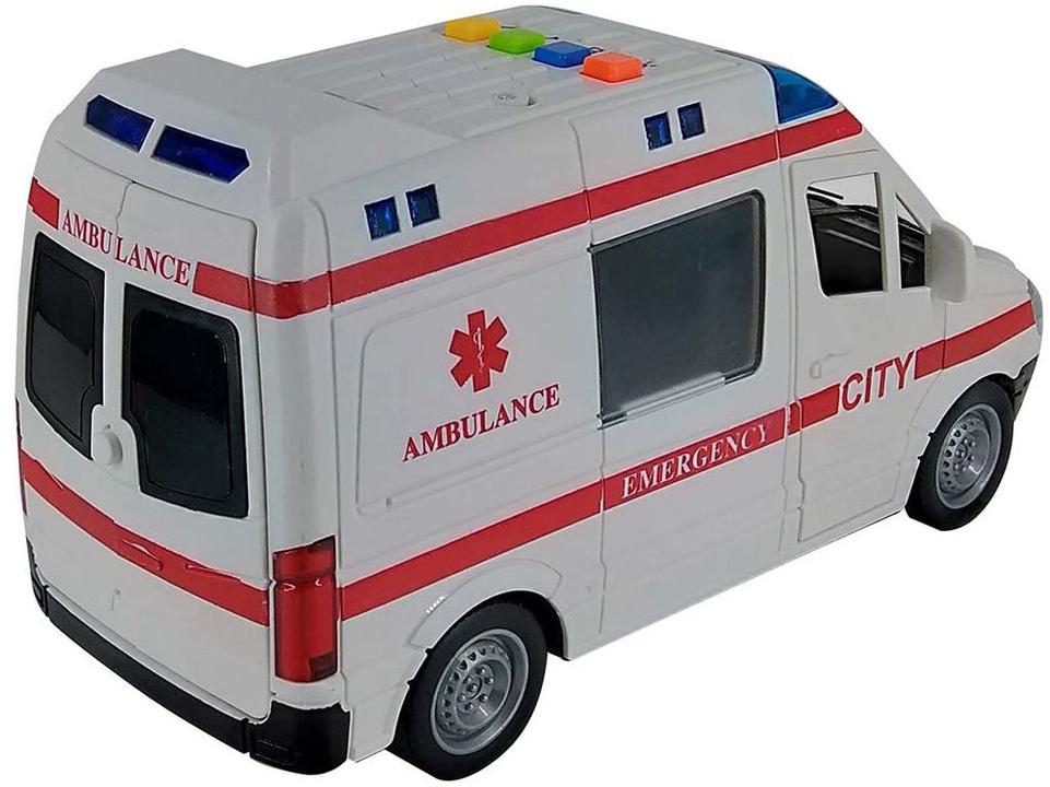 Carrinho Ambulância Public Heroes de Fricção 6415 - 3