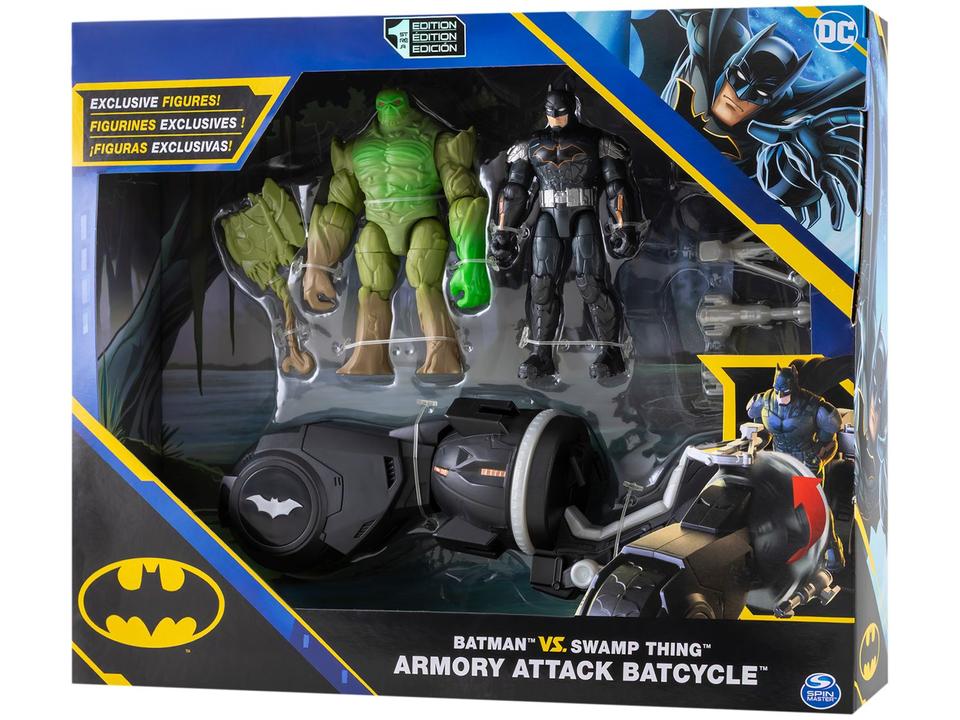Carrinho Batman Batcyclo De Batalha - 12