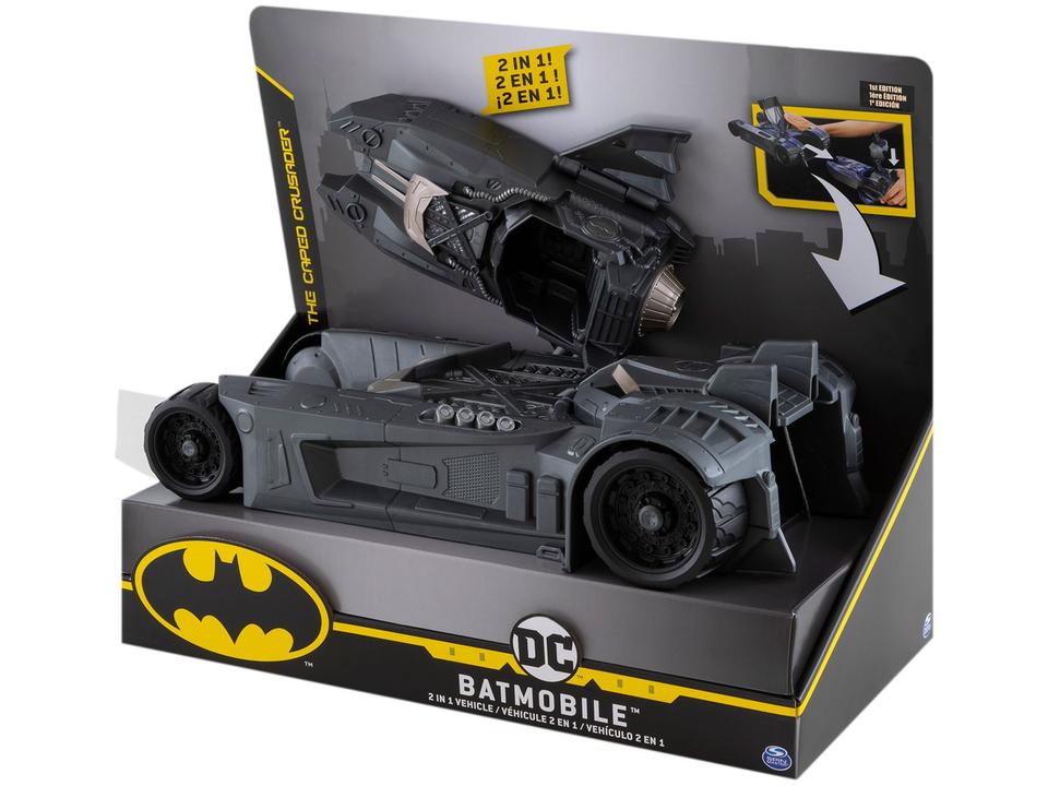 Carrinho DC Comics Batmóvel 2 em 1 - 11
