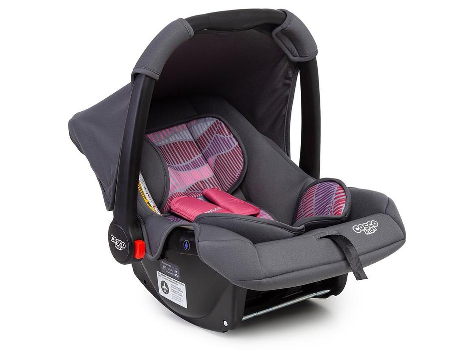 Carrinho de Bebê Alça Reversível com Base e Bebê Conforto Cosco Kids Reverse Trio até 15kg - 8