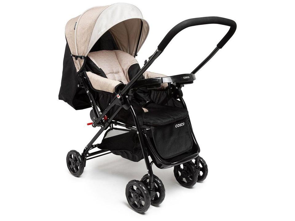 Carrinho de Bebê Alça Reversível com Bebê Conforto Cosco Kids - 5