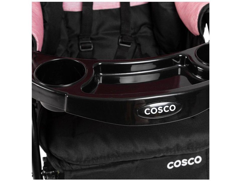 Carrinho de Bebê Alça Reversível com Bebê Conforto Cosco Kids - 5