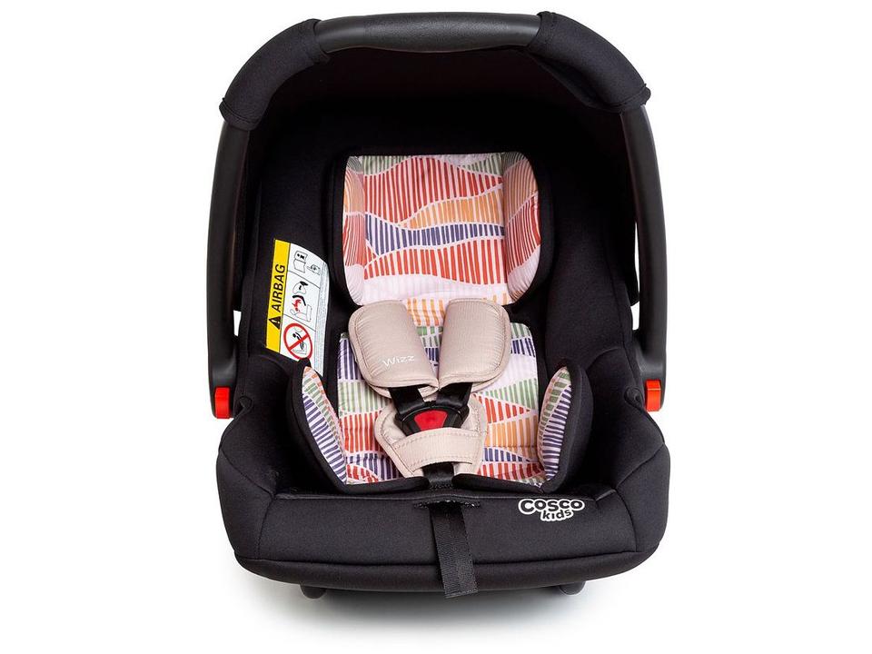 Carrinho de Bebê Alça Reversível com Bebê Conforto Cosco Kids Travel System Reverse 4 Rodas 0 a 15kg - 20