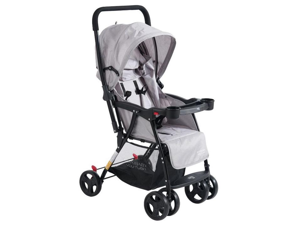 Carrinho de Bebê com Barra Reversível + Bebê Conforto Maxi Baby Youturn até 15kg - 10