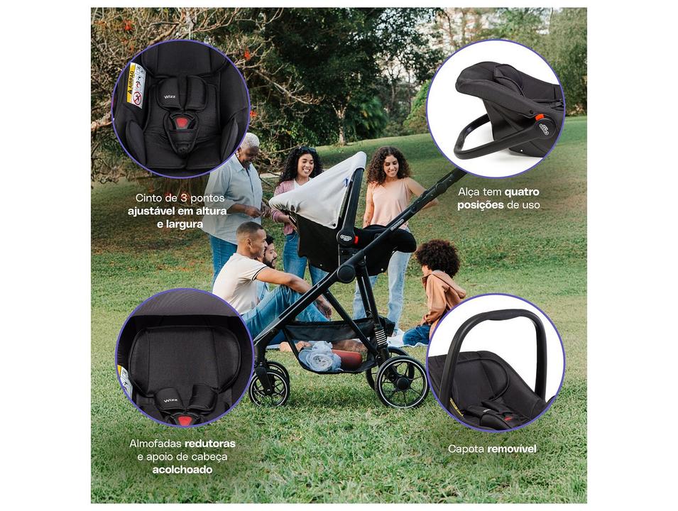 Carrinho de Bebê com Bebê Conforto Cosco Kids Lummy Duo até 22kg - 3