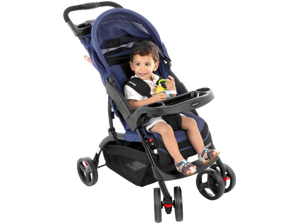 Carrinho de Bebê com Bebê Conforto Cosco Kids - 18