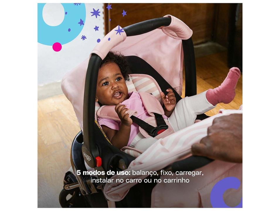 Carrinho de Bebê com Bebê Conforto Cosco Kids Toffy Duo 3 Rodas 0 a 15kg - 17