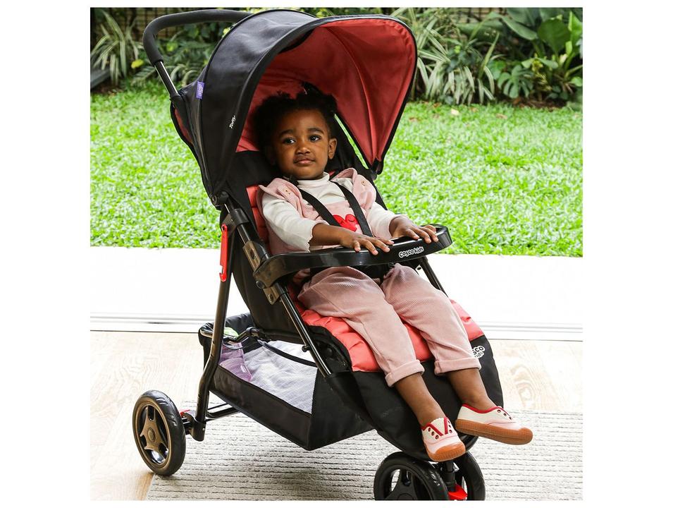 Carrinho de Bebê com Bebê Conforto Cosco Kids Toffy Duo 3 Rodas até 15kg - 6