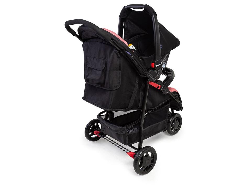 Carrinho de Bebê com Bebê Conforto Cosco Kids Toffy Duo 3 Rodas até 15kg - 12