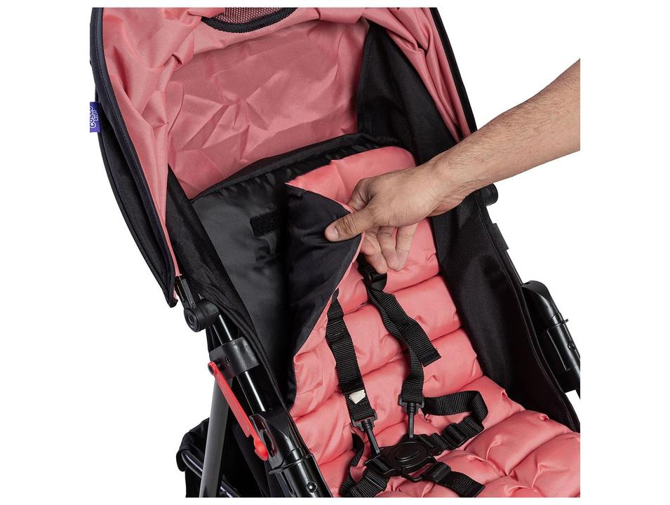 Carrinho de Bebê com Bebê Conforto Cosco Kids Toffy Duo 3 Rodas até 15kg - 8