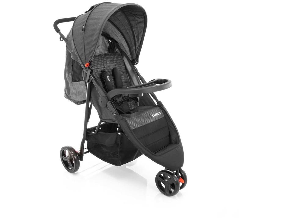 Carrinho de Bebê com Bebê Conforto Cosco - Travel System Jetty 3 Rodas 0 a 15kg - 6